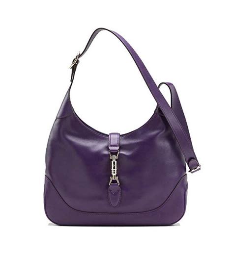 gucci new grape deep purple leather handbag|Gucci purple bag.